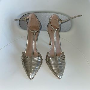 Gold Metallic High Heels